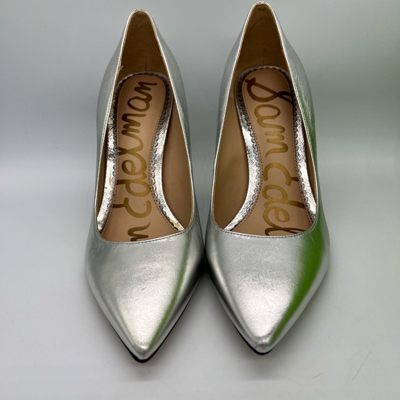 Sam Edelman Shoes - Sam Edelman Silver Pointed Toe Pumps